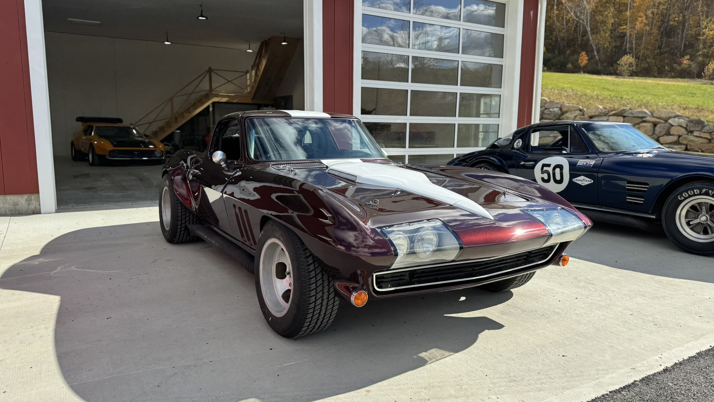 purple Corvette